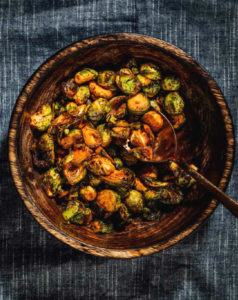 Delicious Vegetarian Recipes - Sweet & Sour Roasted Brussels Sprouts