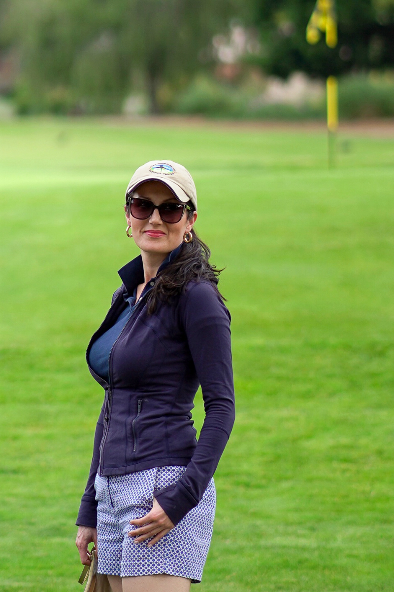 womens female golf spectator attire