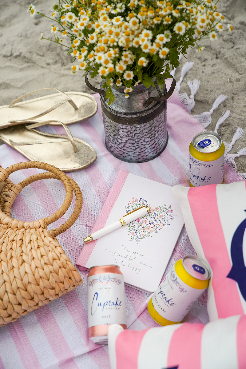 Entertaining Guide: How To Make Your Beach Picnic More Joyful with Cupcake Vineyards 