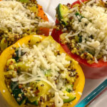 Vegetarian Quinoa Stuffed Bell Peppers Recipe