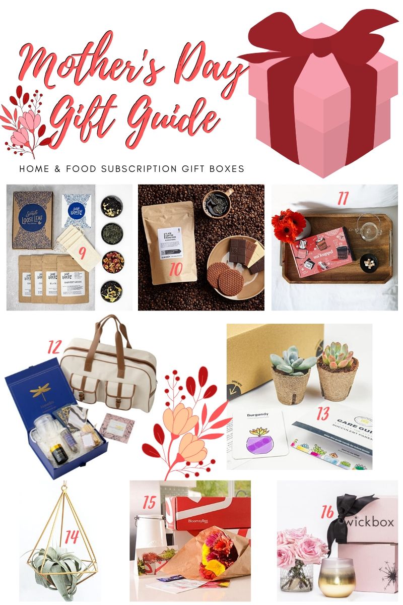 Mother's Day Gift Guide - Subscription Gift Boxes