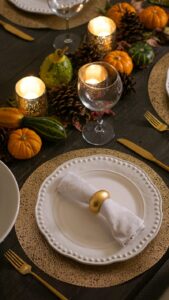 How To Create an Elegant Tablescape for Thanksgiving