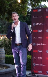 Ant Anstead at MotorTrend Alfa-Romeo Party Monterey Car Week