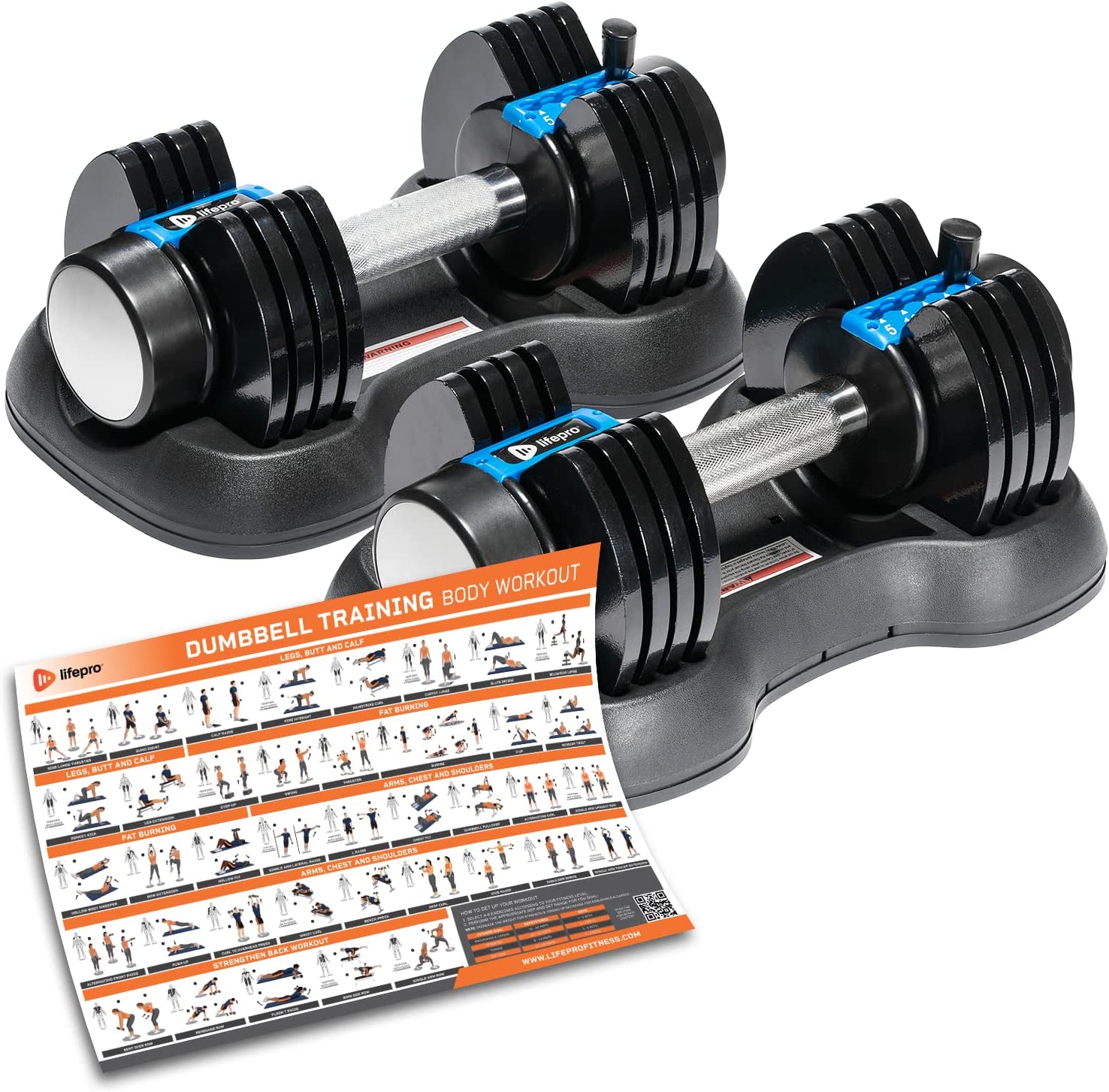 Adjustable Dumbbell Set - Holiday Gifts from Amazon