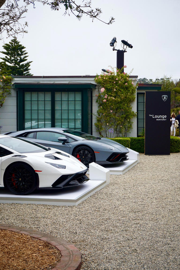 Monterey Car Week - Lamborghini Lounge - Supercars at Car Week 