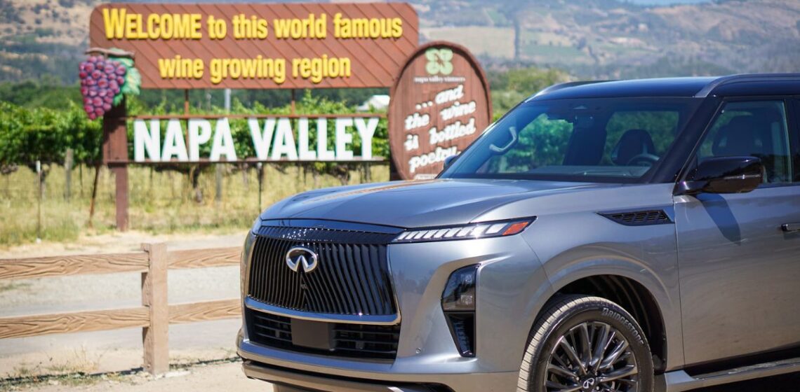 The 2025 INFINITI QX80 Debuts Luxurious Styling & Advanced Technology at The INFINITI QX80 Drive Experience in Napa Valley