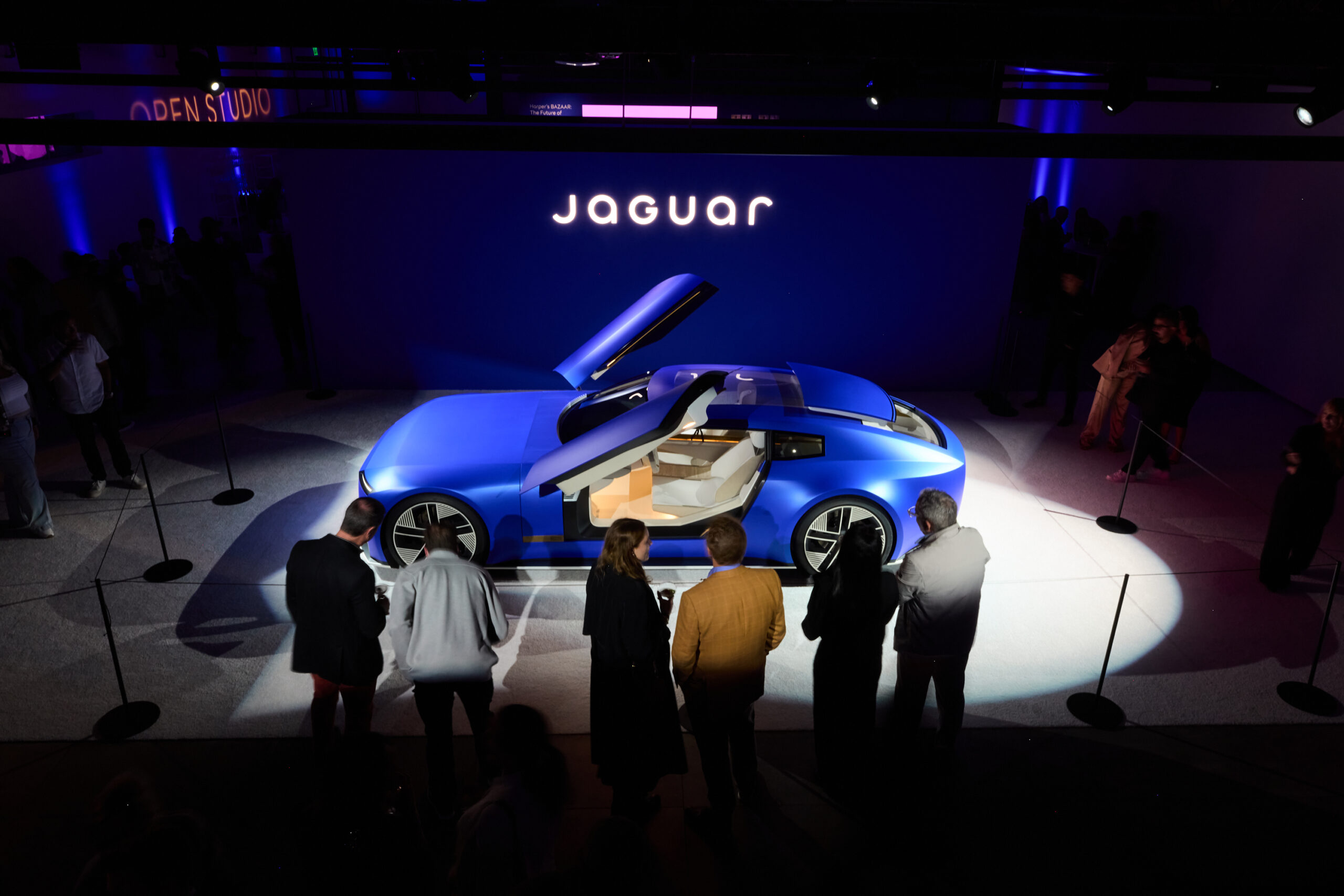 From Icons to Unicorns: Jaguar Land Rover Honors Its Heritage While Embracing a Bold New Future - Jaguar Type 00 at Open Studio Monterey - Image credit JLR