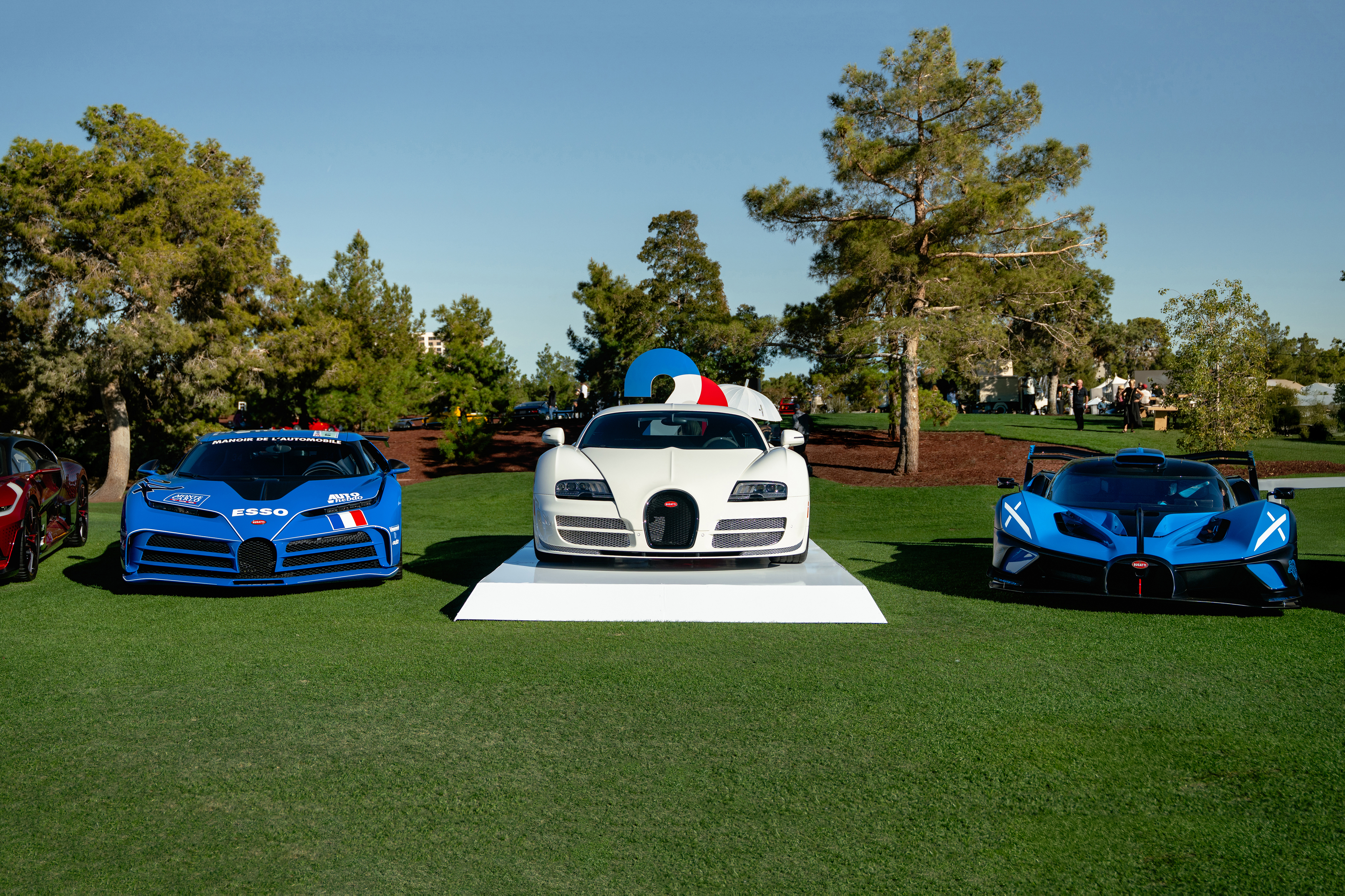 Bugatti Celebrates 20 Years of the Veyron at the Concours at Wynn Las Vegas - Photo by Zack Brehl - Image credit Bugatti