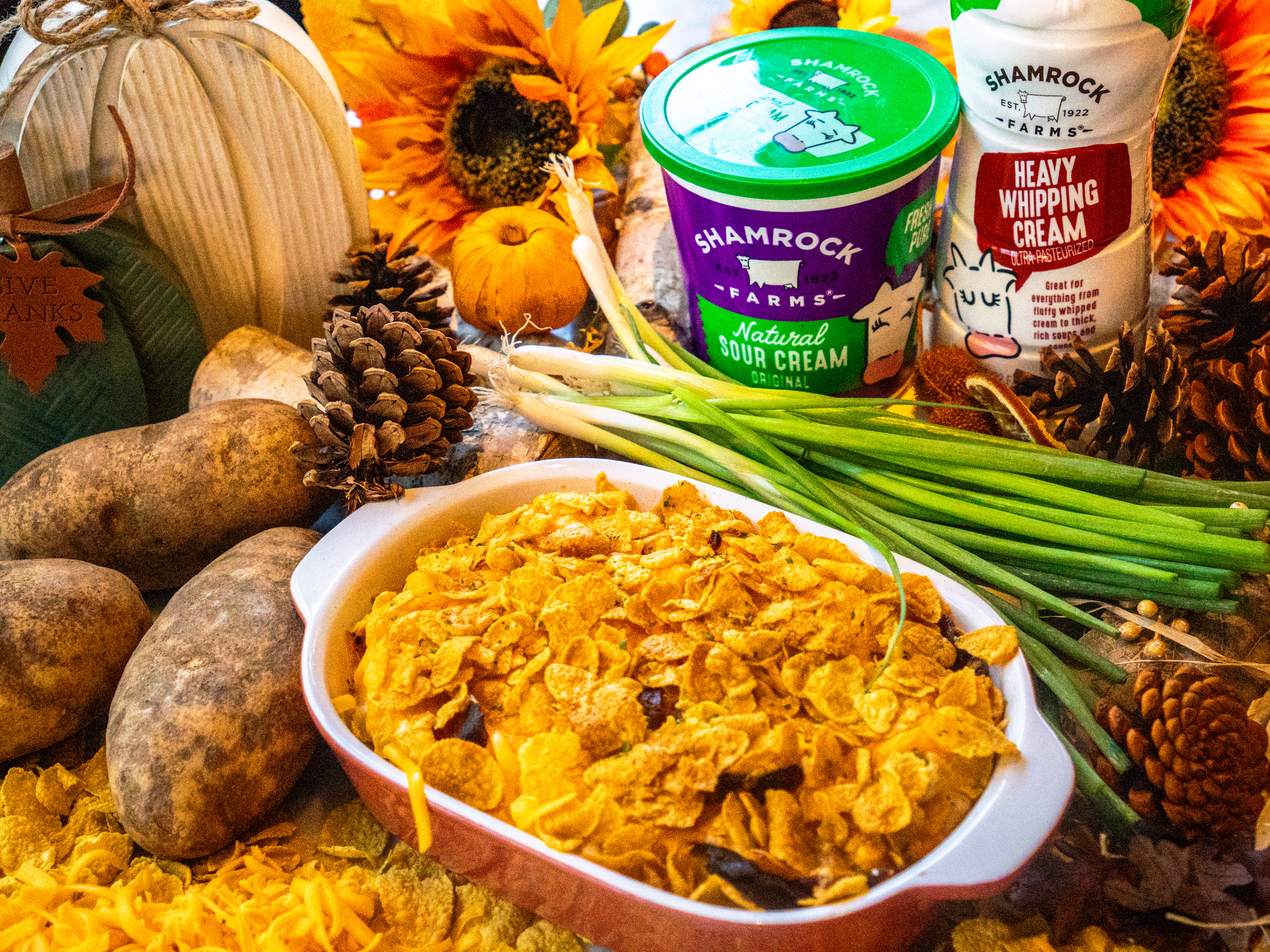 Thanksgiving Recipes by Celebrity Chefs - Mimi's Loaded Potato Casserole by Christopher Collins