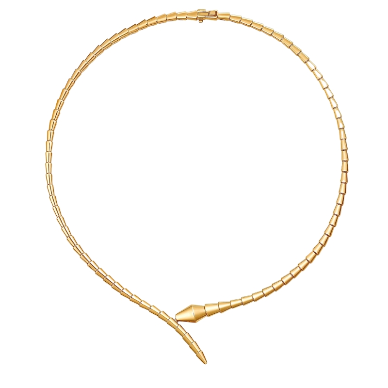 Holiday Jewelry Gifts - BULGARI Serpenti Viper 18K Gold Choker