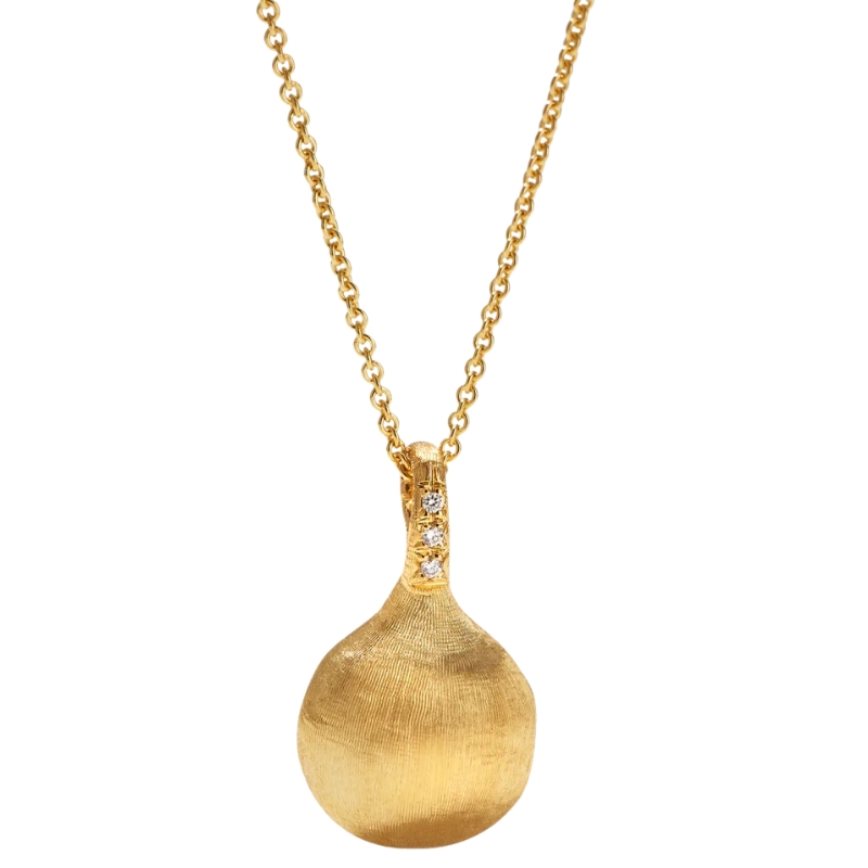 Holiday Jewelry Gifts - Marco Bicego 18K Africa Gold Pendant Necklace