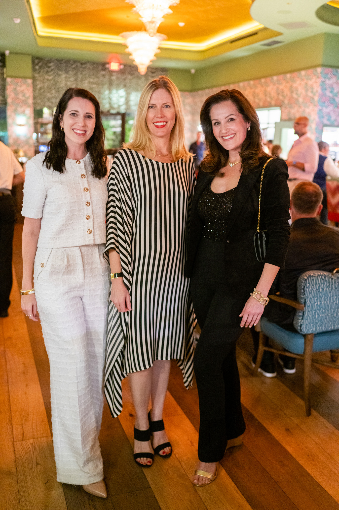 Inside the SHEdrives a Lambo Experience - Lamborghini’s Daring Dream Drive in the California Desert - Lamborghini Dinner with Amanda Cline, Jory Wood Syed, and Christina-Lauren Pollack at Bar Issa - Image credit Jamey Price