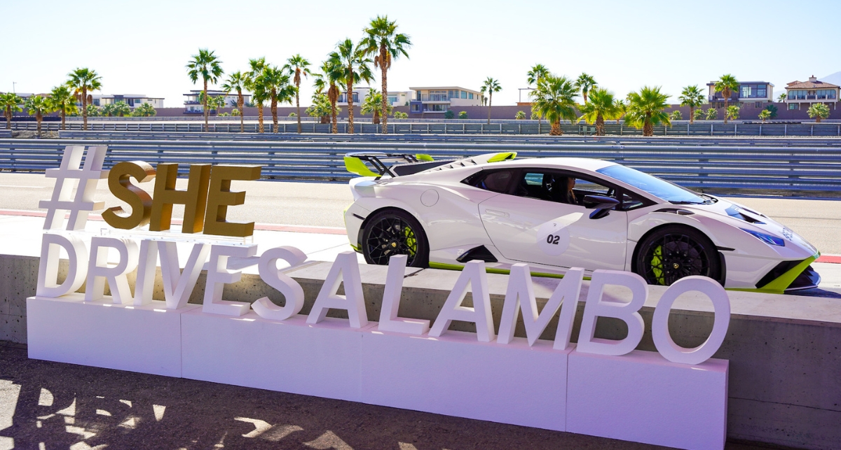 Inside the SHEdrives a Lambo Experience - Lamborghini’s Daring Dream Drive in the California Desert