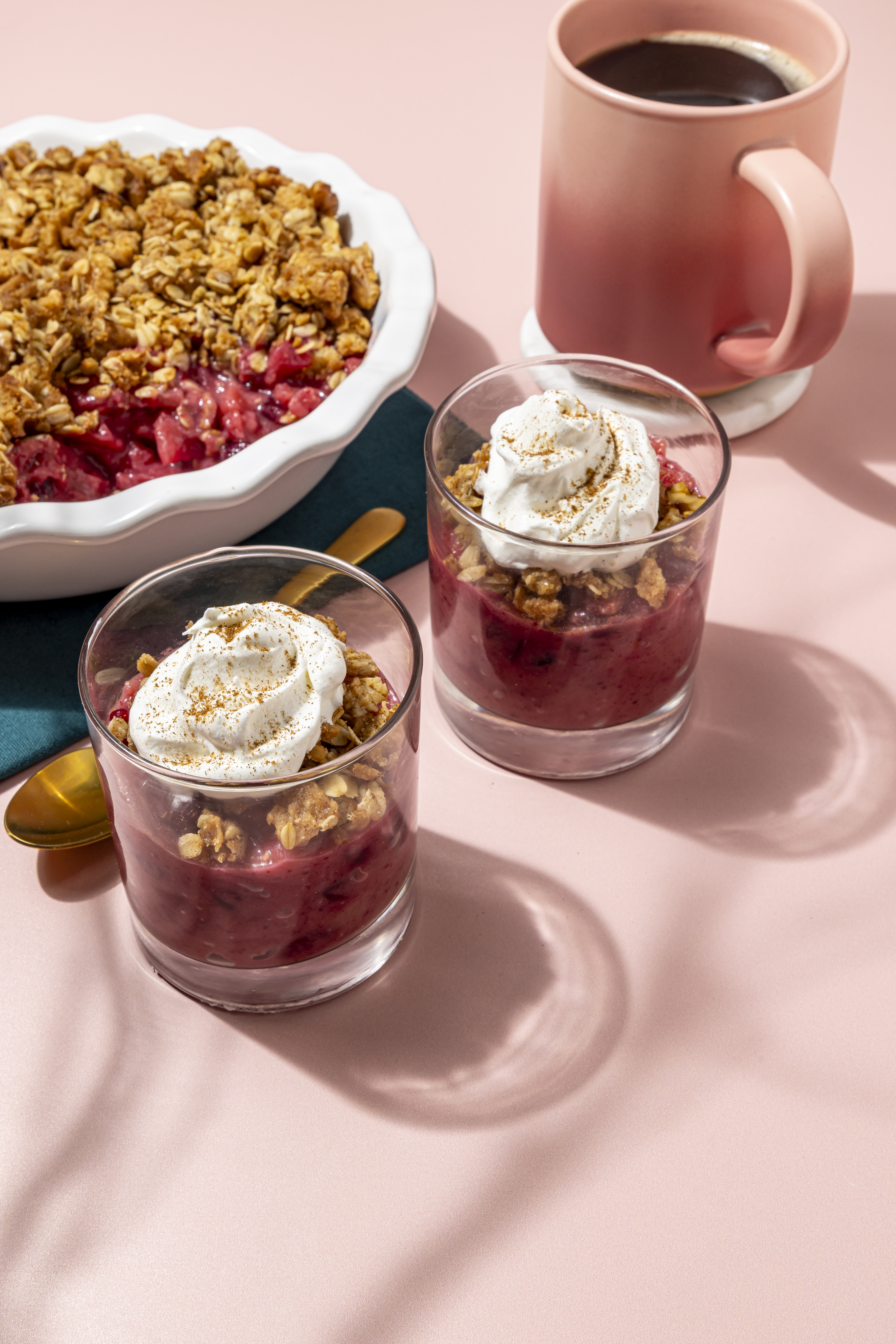 Thanksgiving Recipes from Celebrity Chefs - Cranberry Apple Holiday Crisp by Brooke Williamson
