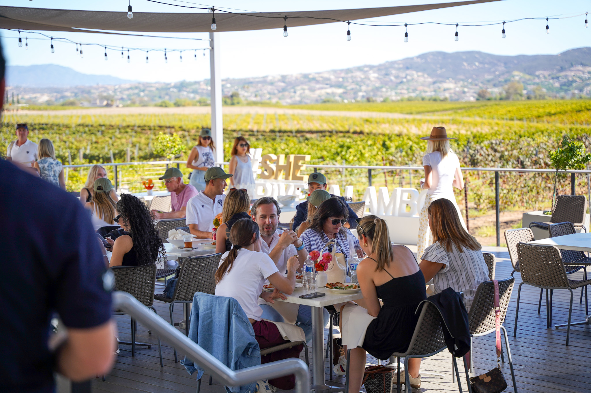 Inside the SHEdrives a Lambo Experience - Lamborghini’s Daring Dream Drive in the California Desert - Bottaia Winery in Temecula Valley - Image credit Christina-Lauren Pollack