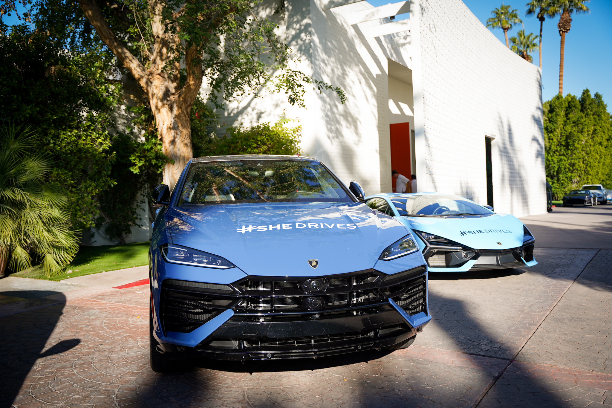 Inside the SHEdrives a Lambo Experience - Lamborghini’s Daring Dream Drive in the California Desert - Lamborghini Revuelto at Parker Palm Springs - Image credit Christina-Lauren Pollack