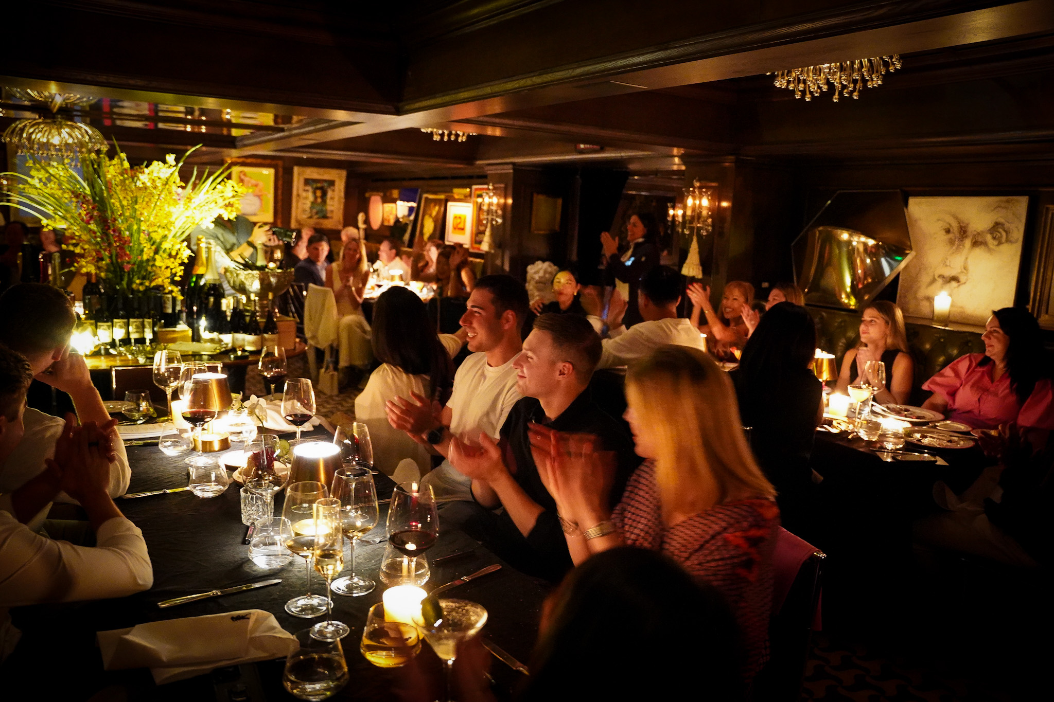 Inside the SHEdrives a Lambo Experience - Lamborghini’s Daring Dream Drive in the California Desert - Grand Finale Dinner at Mister Parker's - Image credit Christina-Lauren Pollack