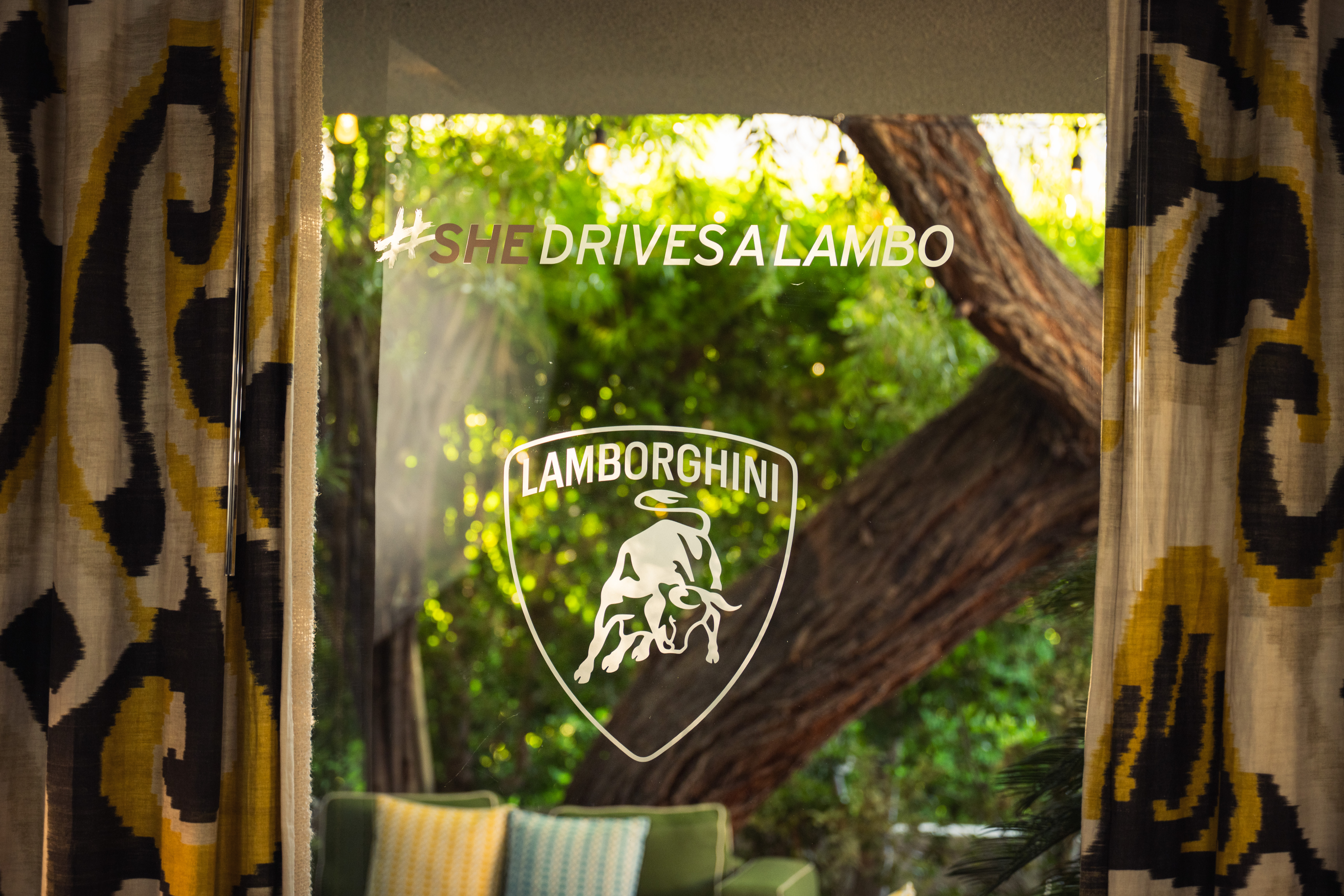 Inside the SHEdrives a Lambo Experience - Lamborghini’s Daring Dream Drive in the California Desert - Welcome Reception at Gene Autry Villa at The Parker Palm Springs - Image credit Jamey Price