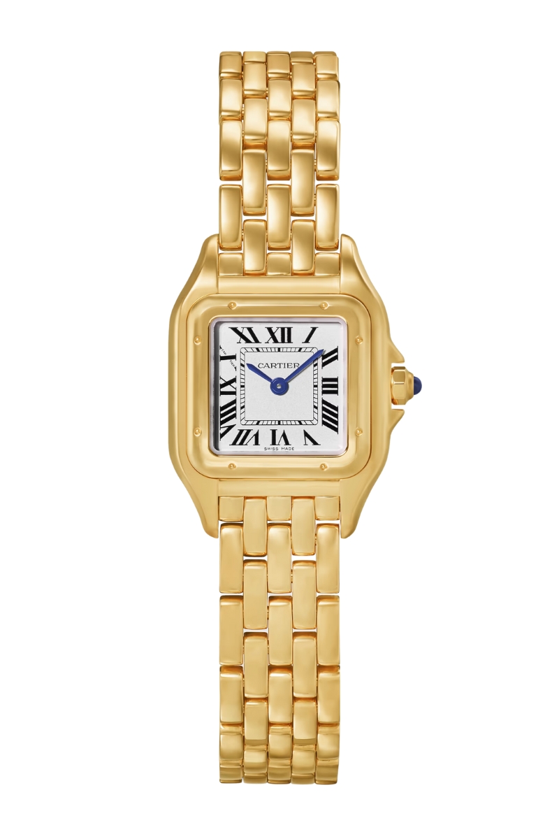 Ultra-Luxury Holiday Gifts - CARTIER Panthère de Cartier 30.3mm medium 18-karat gold watch