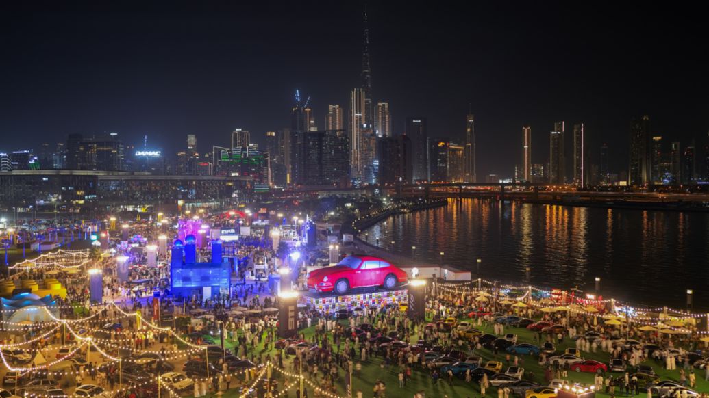 Icons of Porsche 2025 Returns to Dubai - The Fastest-Growing Car Culture Festival in The Middle East - Image credit Porsche