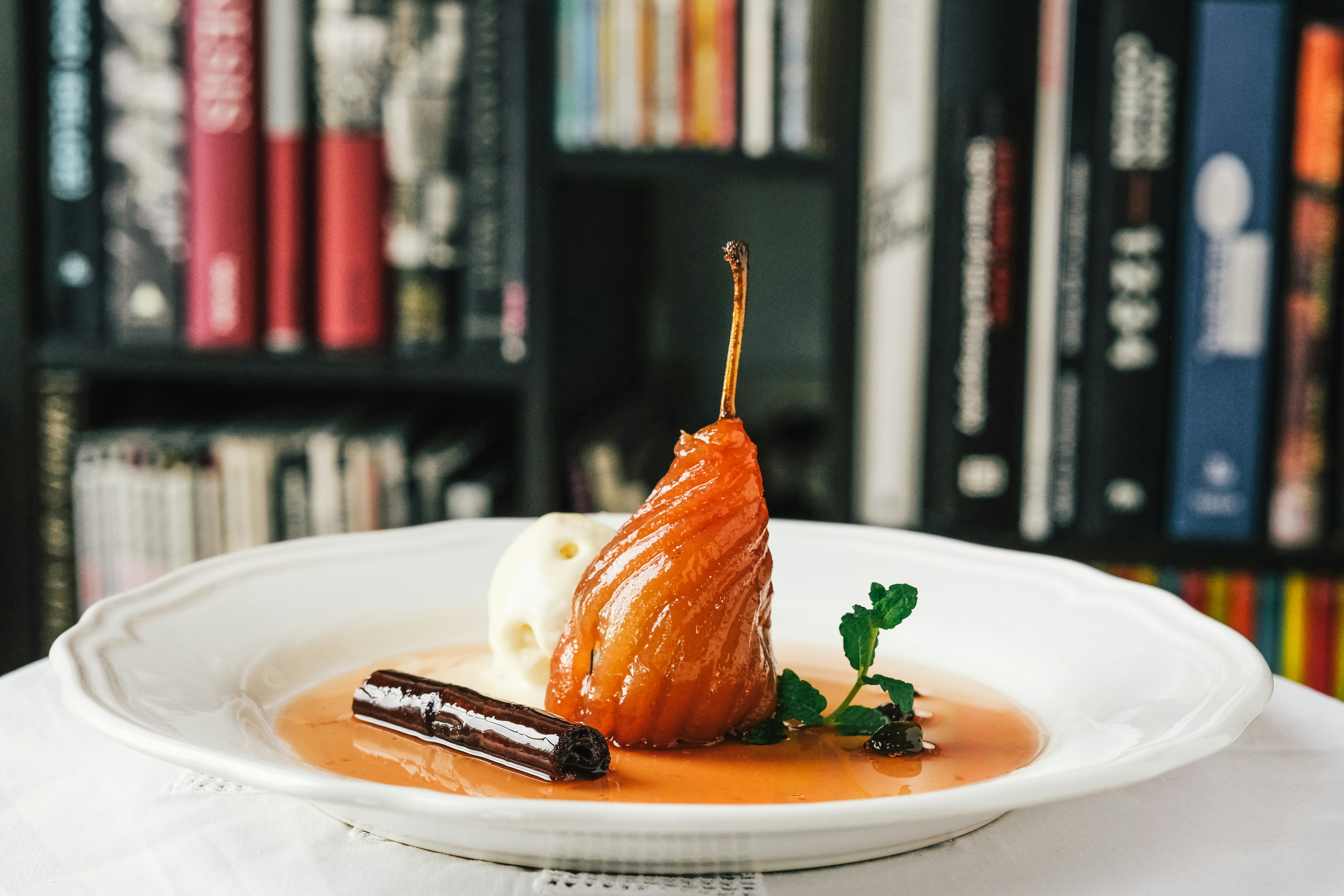 Festive Holiday Recipes from Renowned Celebrity Chefs & Cookbook Authors - Clear Pear Caramel Sauce by Emily Luchetti