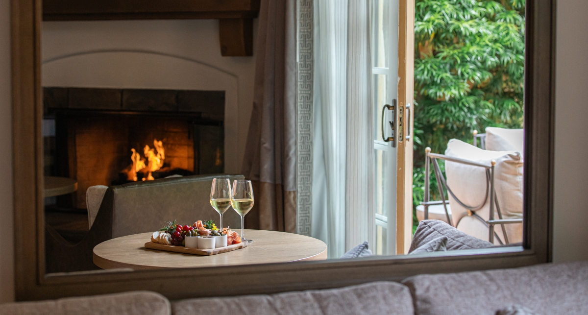 Romantic Valentine's Day Getaways in California for a Charming, Cozy Weekend - Image credit Taylor Mahon for Casa Palmero