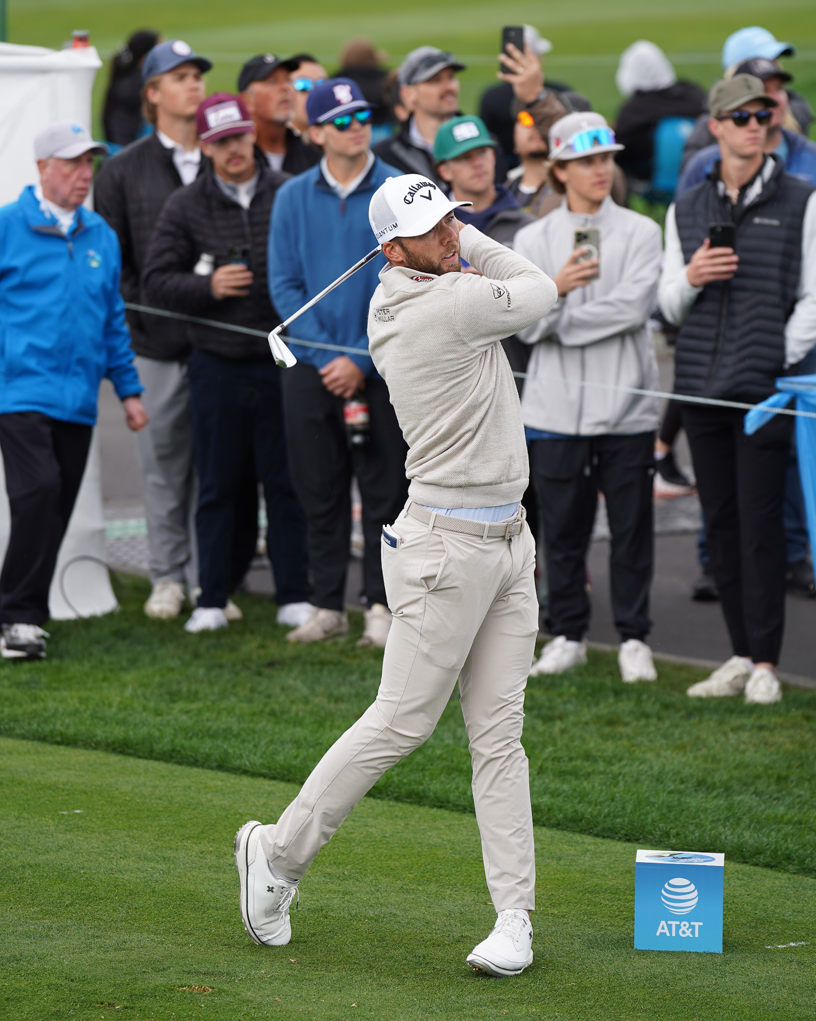 AT&T Pebble Beach Pro-Am Challenged PGA Tour Pros to Perform Under Pressure & Exceed Expectations - Sam Burns - Image credit Christina-Lauren Pollack