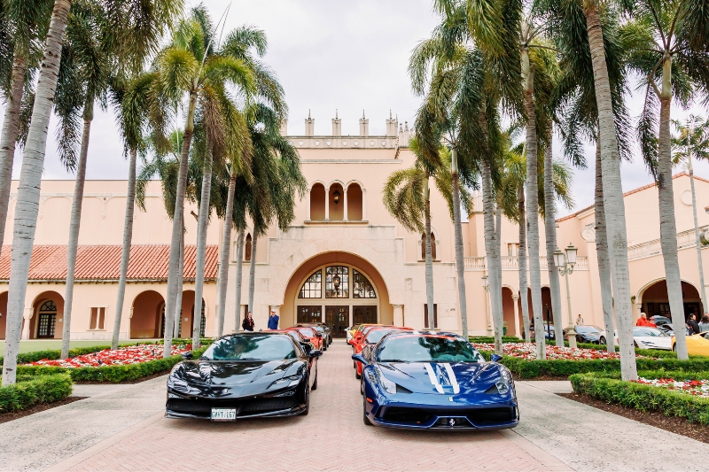 Palm Beach Cavallino Classic Celebrates 35 Years of Ferrari Elegance at The Boca Raton - Image credit Cavallino Classic