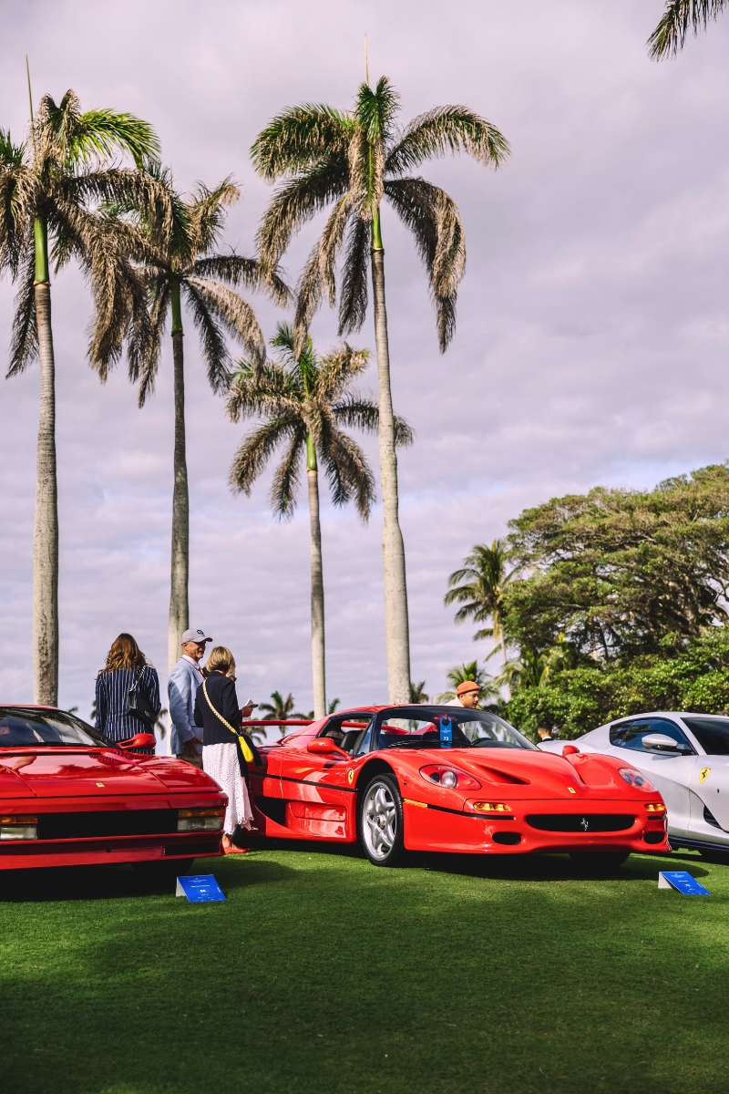 Palm Beach Cavallino Classic Celebrates 35 Years of Ferrari Elegance at The Boca Raton - Image credit Cavallino Classic