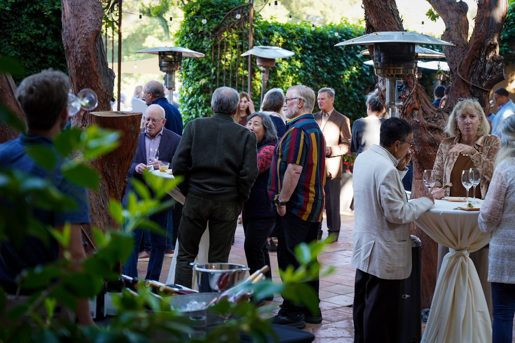 Inside the Exclusive Carmel Community's Inaugural Santa Lucia Preserve Food & Wine Festival - SLP Founder Tom Gray with attendees - Image credit Christina-Lauren Pollack