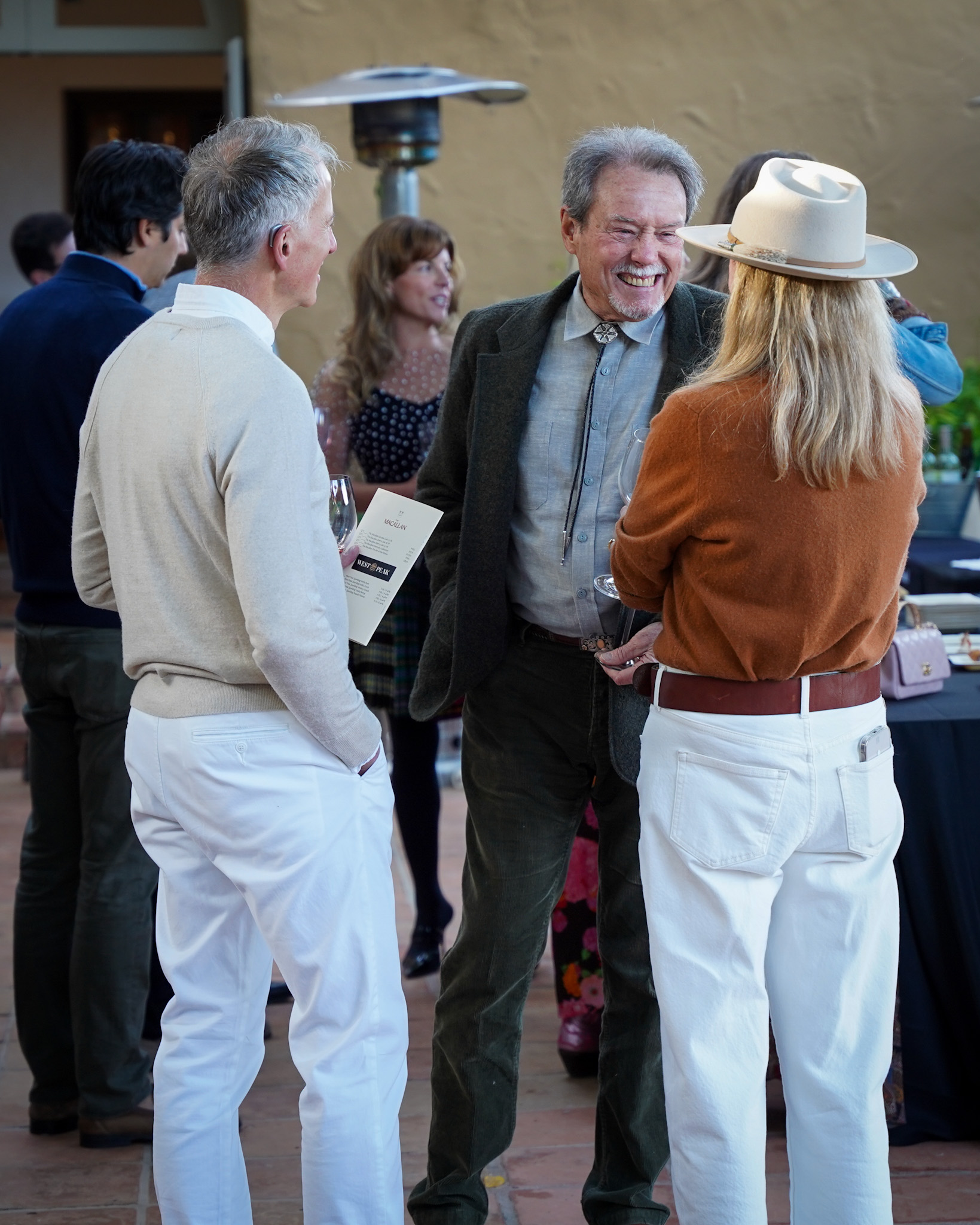 Inside the Exclusive Carmel Community's Inaugural Santa Lucia Preserve Food & Wine Festival - SLP Founder Tom Gray with attendees - Image credit Christina-Lauren Pollack