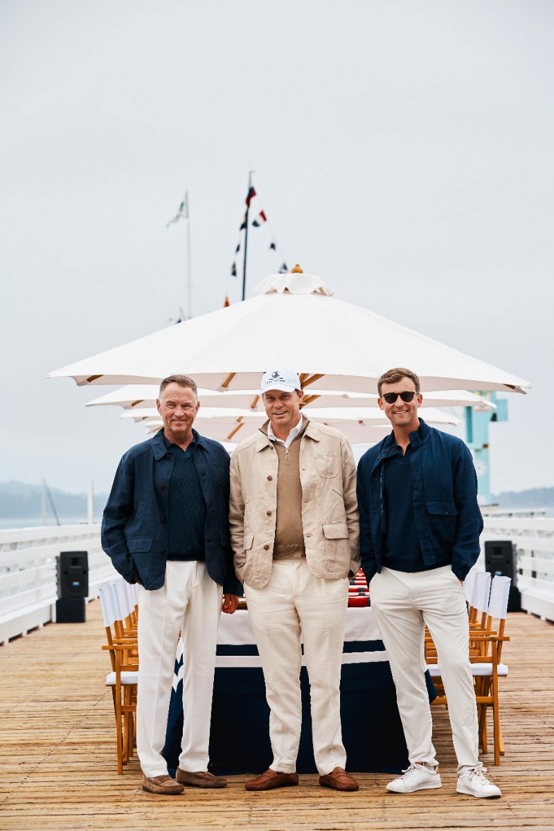 Ralph Lauren and Pebble Beach Debut a Lifestyle Apparel Partnership - Image credit Ralph Lauren - Davis Love III, Nick Watney, Smylie Kaufman