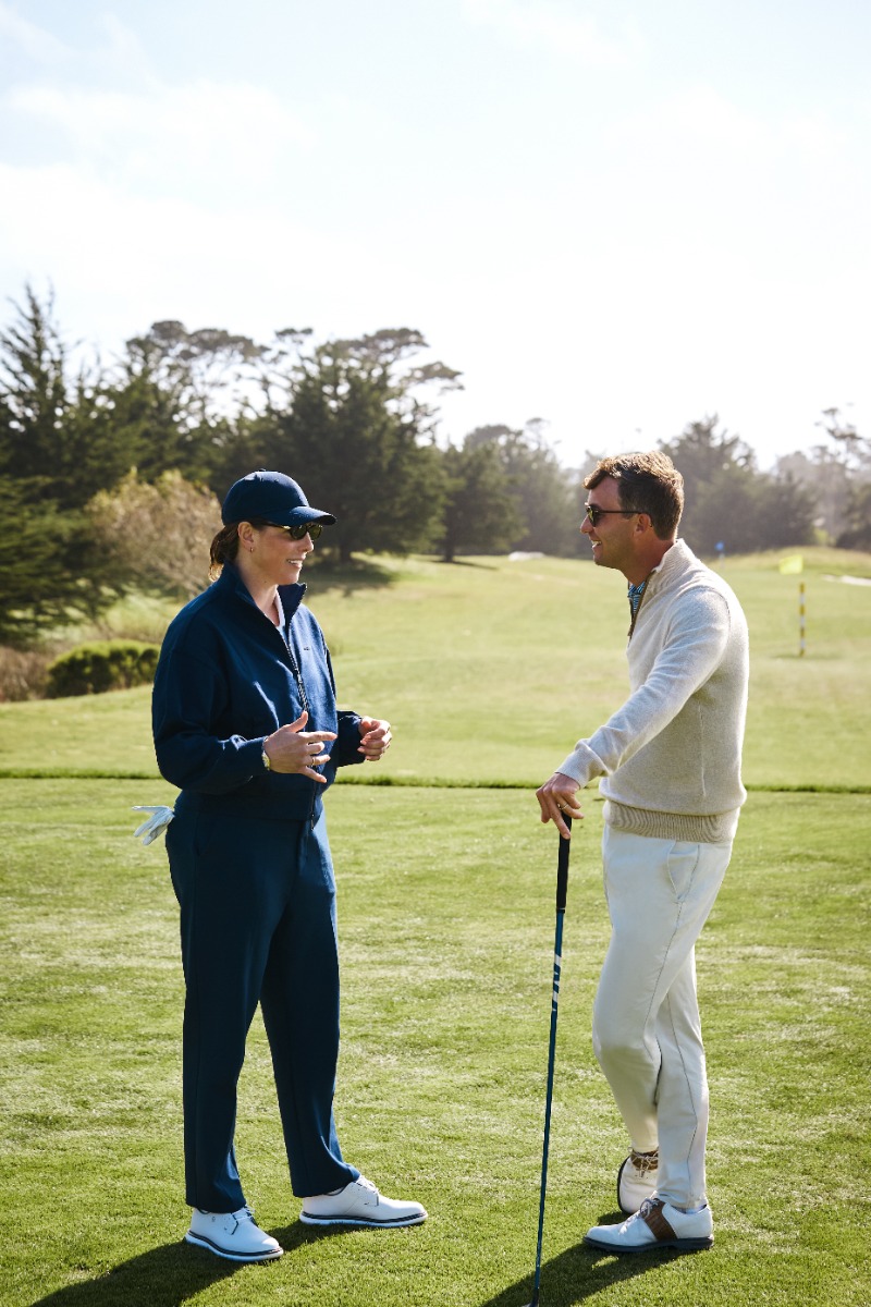 Ralph Lauren and Pebble Beach Debut a Lifestyle Apparel Partnership - Image credit Ralph Lauren - Hilary Knight & Smylie Kaufman