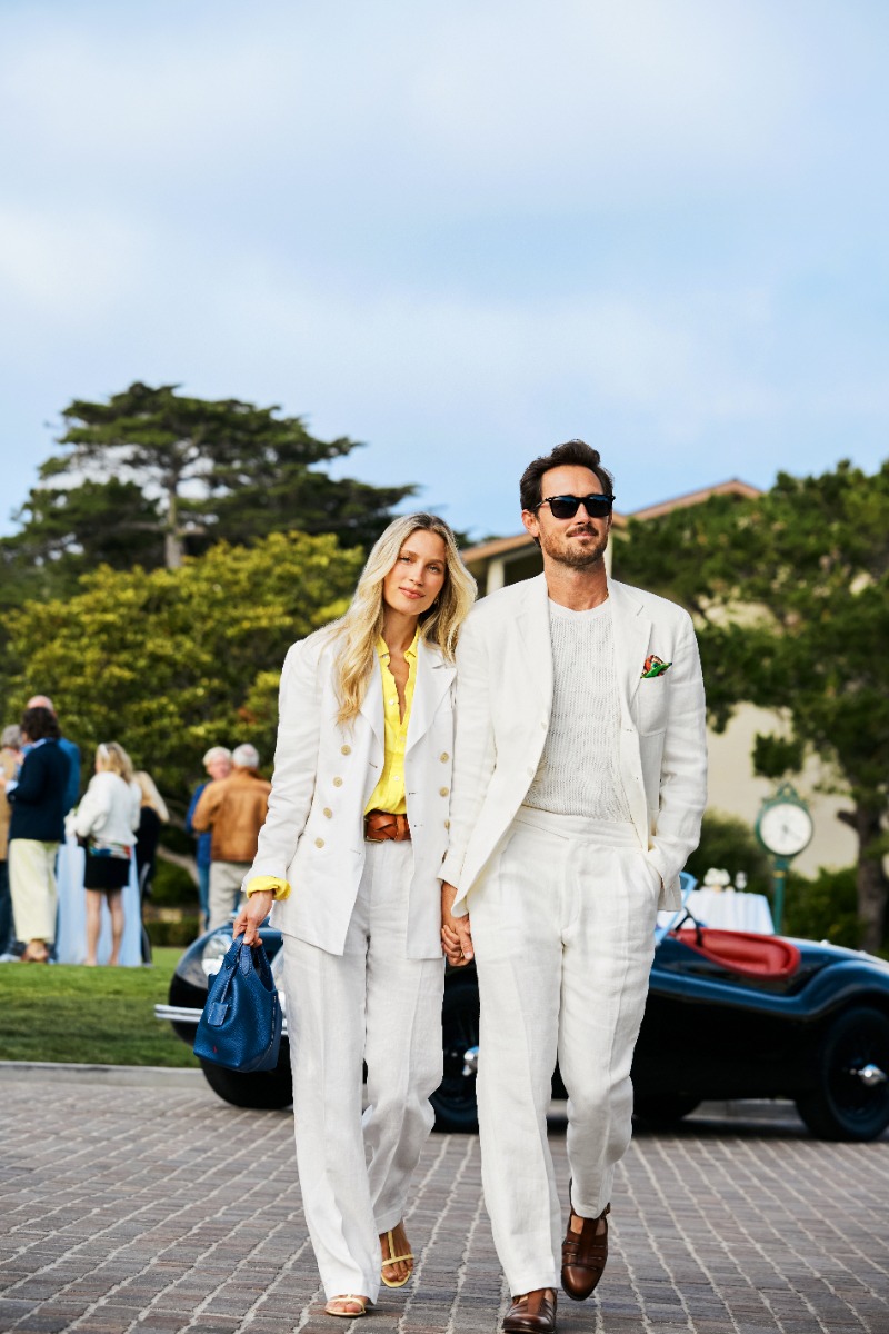 Ralph Lauren and Pebble Beach Debut a Lifestyle Apparel Partnership - Image credit Ralph Lauren - Paige and Riley Harper