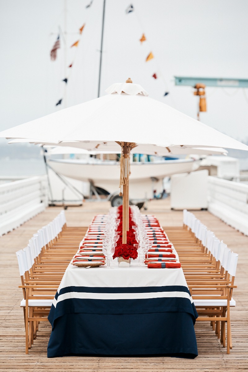 Ralph Lauren and Pebble Beach Debut a Lifestyle Apparel Partnership - Image credit Ralph Lauren - Pebble Beach Lunch at Stillwater Pier