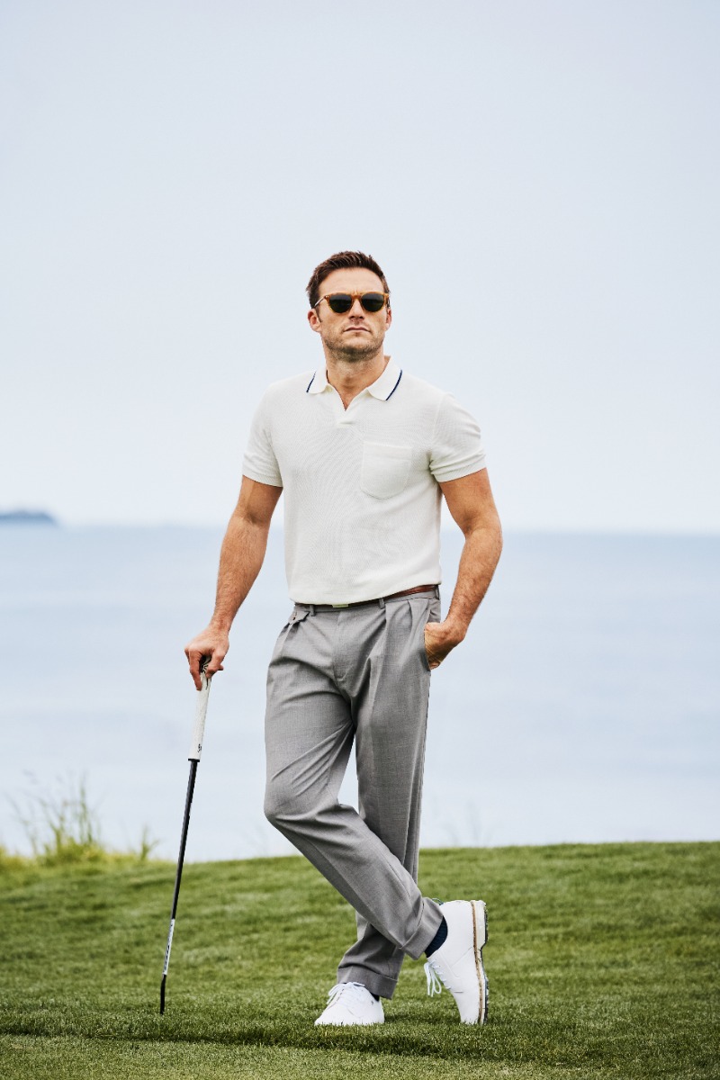 Ralph Lauren and Pebble Beach Debut a Lifestyle Apparel Partnership - Image credit Ralph Lauren - Scott Eastwood