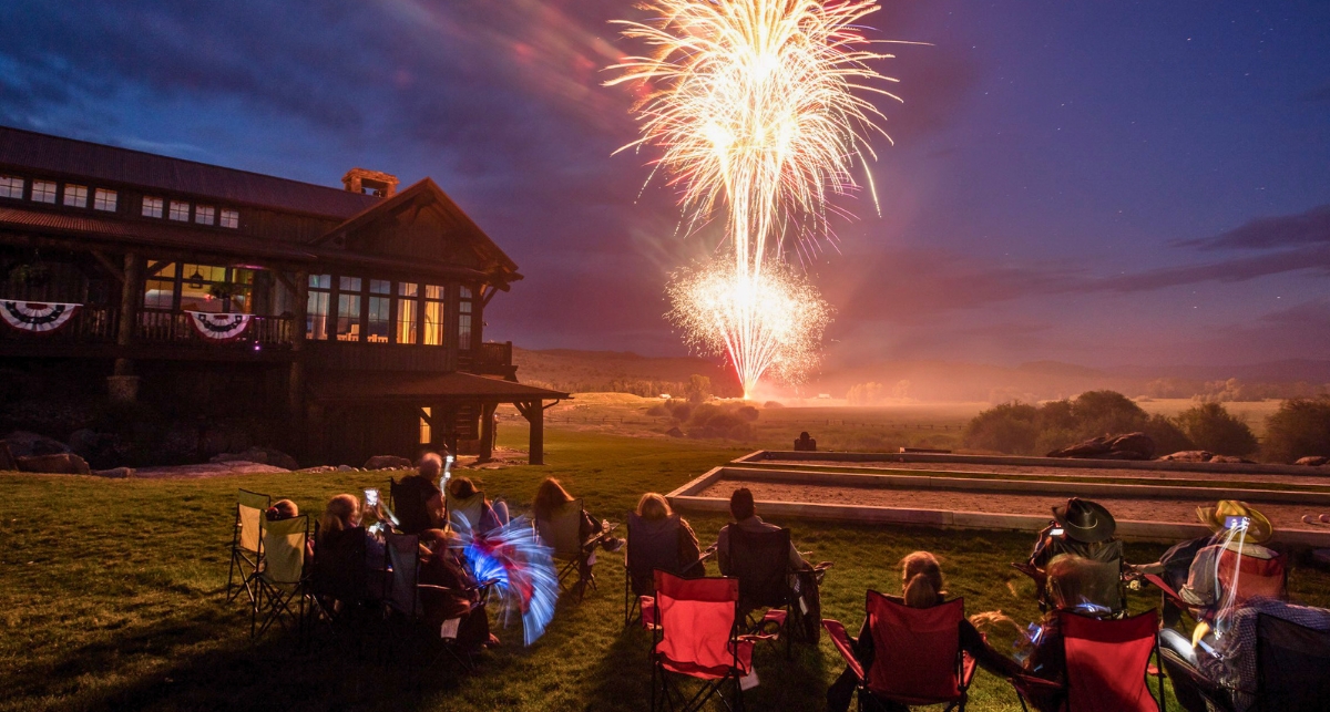 Star-Spangled Stays Top Destinations to Celebrate America's 250th Anniversary at Across the Country - Image credit Brush Creek Ranch