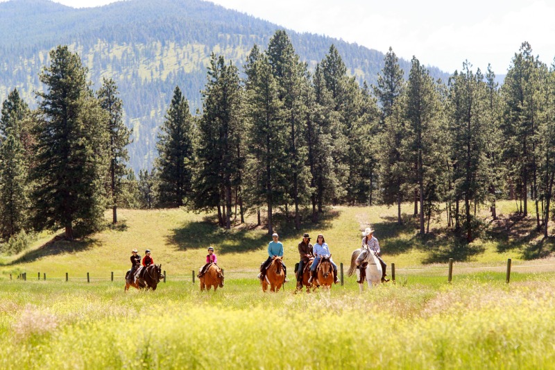 Top Destinations to Celebrate America's 250th Anniversary - Image credit Paws Up Montana