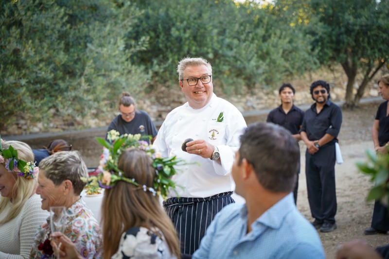 Dawn's Dream Winery Hosts Its First Summer Solstice Farm-to-Table Dinner in Carmel Valley - Chef Tim Wood - Image credit Christina-Lauren Pollack