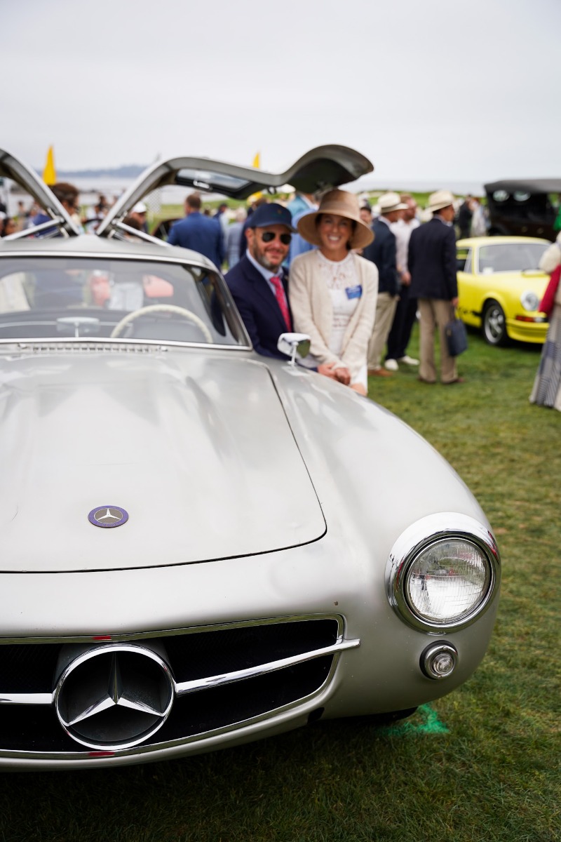 Legacy, Dynasty, and the Enduring Spirit of the 75th Pebble Beach Concours d'Elegance - Image credit Christina-Lauren Pollack - Joshua and Stacey Scherling