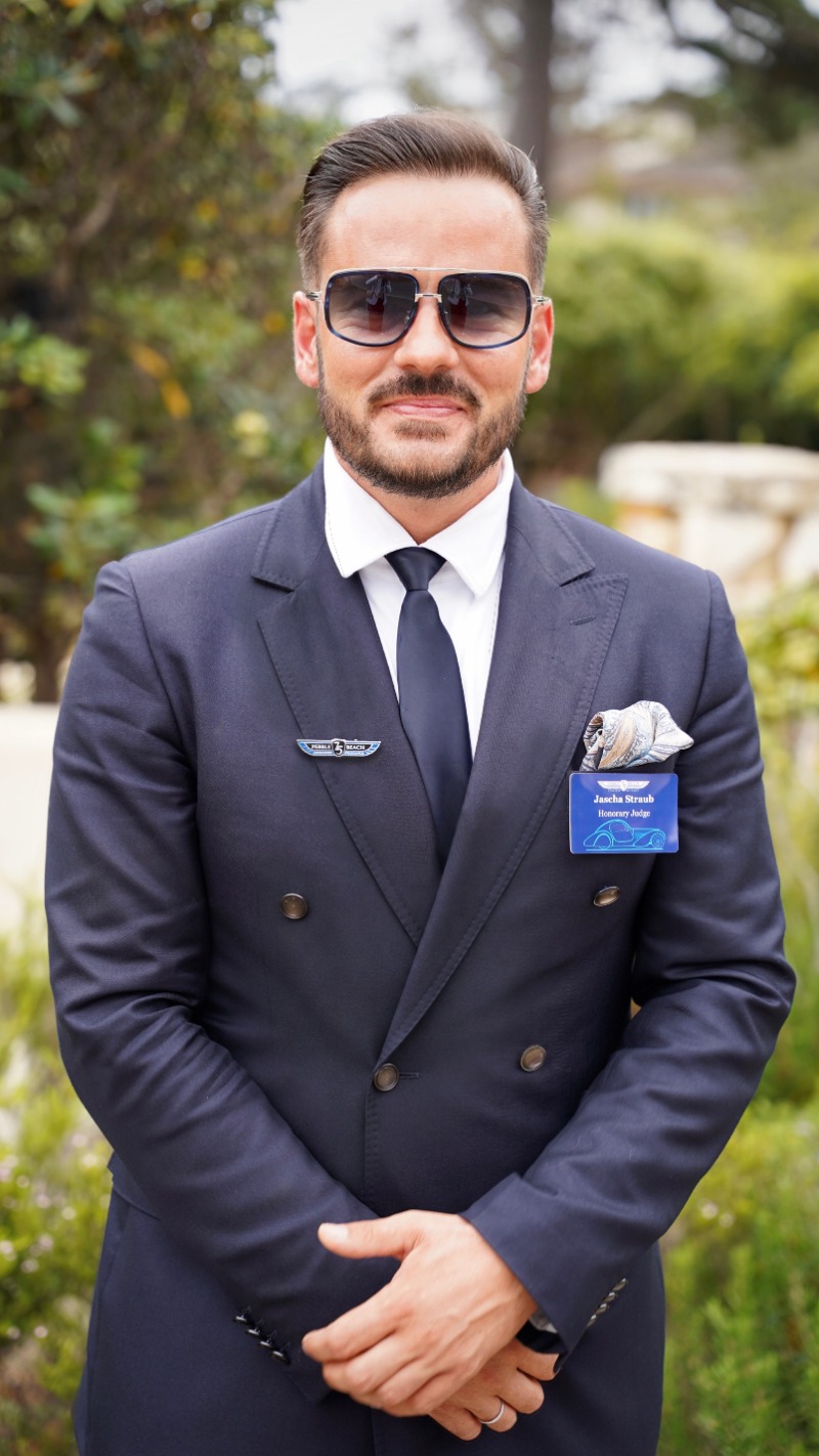 Legacy, Dynasty, and the Enduring Spirit of the 75th Pebble Beach Concours d'Elegance - Image credit Christina-Lauren Pollack - Jascha Straub of Bugatti