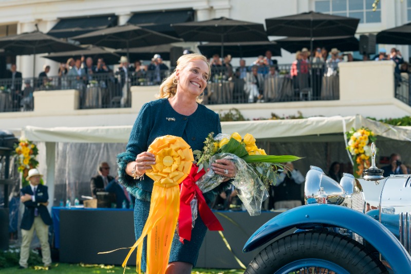 Legacy, Dynasty, and the Enduring Spirit of the 75th Pebble Beach Concours d'Elegance - Image credit Kimball StudiosPebble Beach Concours d'Elegance - Sandra Button