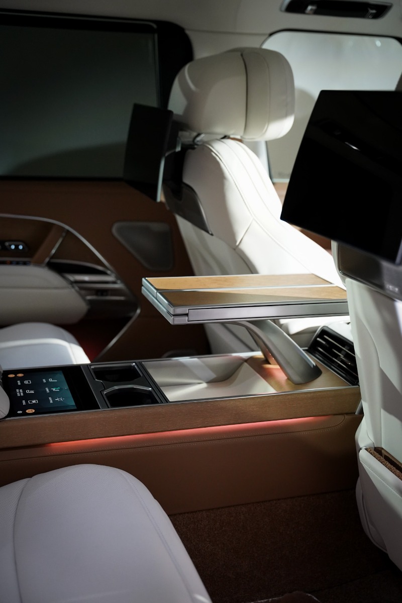 The Residence at Range Rover House Brought Modern Hospitality & Bespoke Style to Monterey Car Week - Range Rover SV Pearl Luster - Image credit Christina-Lauren Pollack
