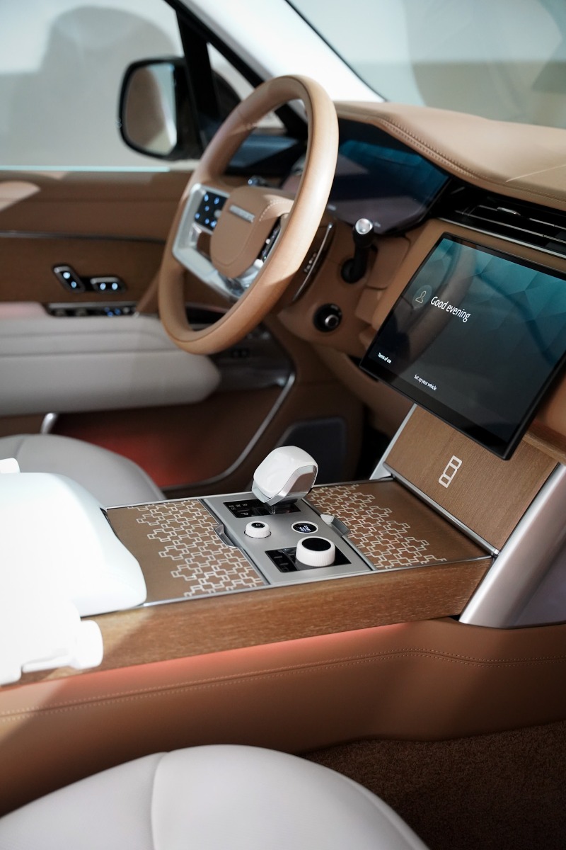 The Residence at Range Rover House Brought Modern Hospitality & Bespoke Style to Monterey Car Week - Range Rover SV Pearl Luster - Image credit Christina-Lauren Pollack