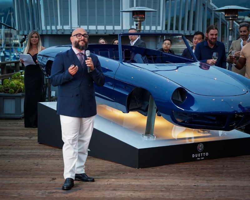 Pininfarina's Design Legacy Expands From Automobiles into Nautical, Luxury Real Estate and Beyond - Image credit Christina-Lauren Pollack - Pininfarina Chief Creative Officer Dave Amantea 