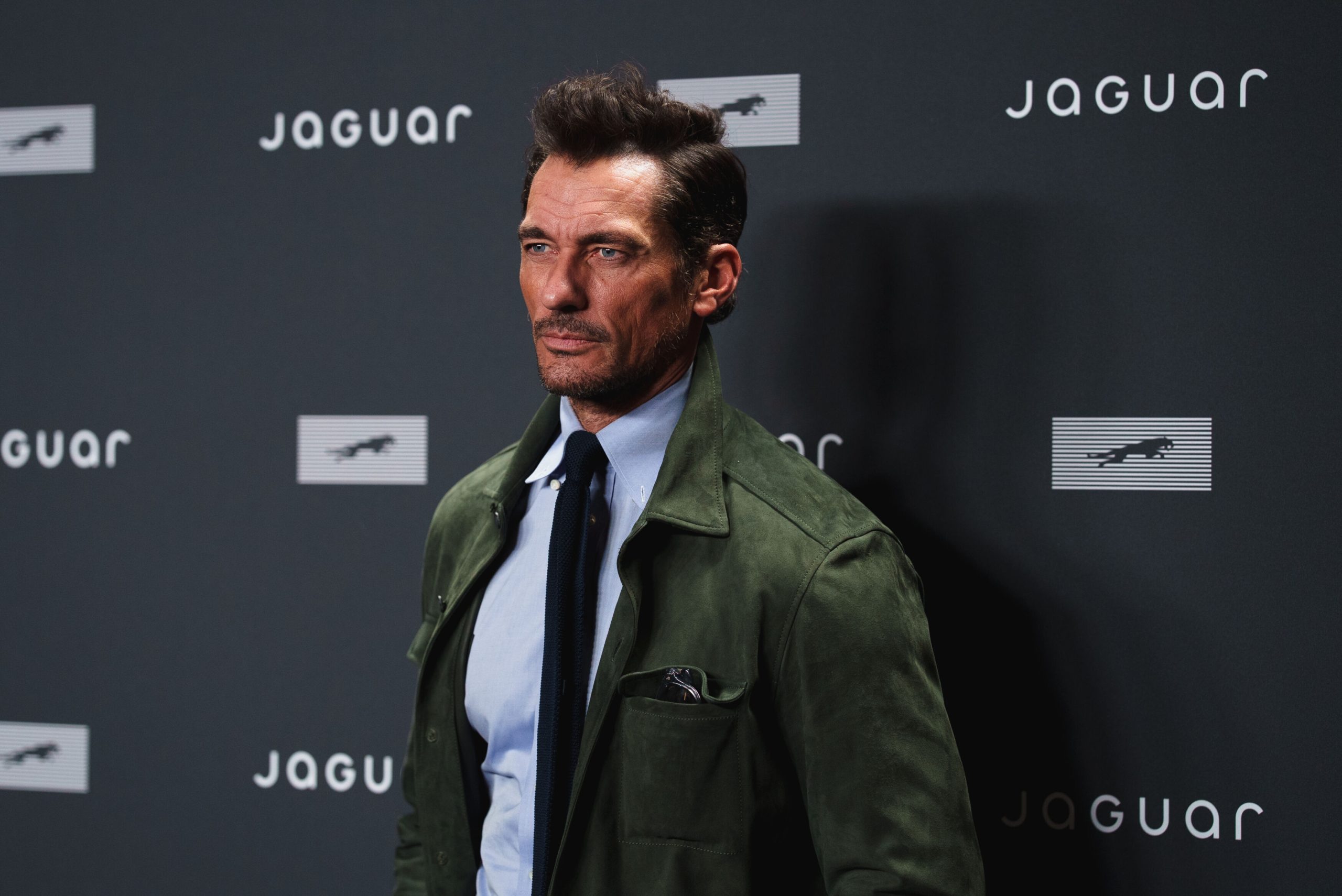 Inside The Jaguar Type 01 Global Debut: The Most Dramatic Rebrand of The Century - David Gandy - Image credit Jaguar