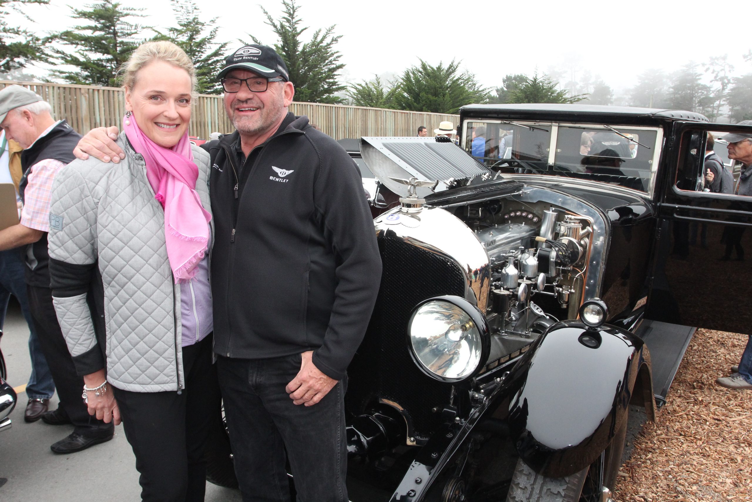 In the Driver’s Seat: How Sandra Button Steered The Pebble Beach Concours d’Elegance for 40 Years - Tour d'Elegance 2016 Sandra and Martin Button - Image credit: Bob Brown/Pebble Beach Concours d'Elegance