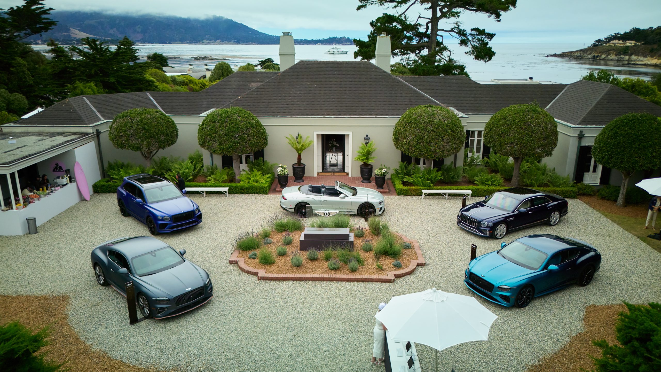 Silver Oak Raises the Bar in Pebble Beach at the Home of Bentley - Image credit Bentley Motors
