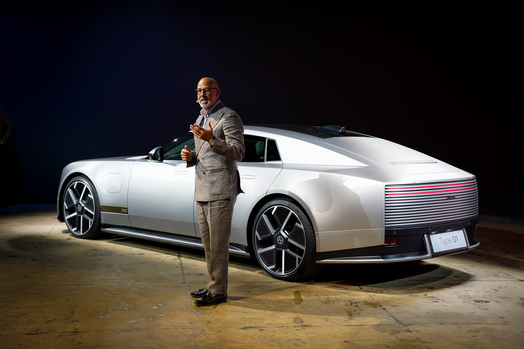 Inside The Jaguar Type 01 Global Debut: The Most Dramatic Rebrand of The Century - Rawdon Glover - Image credit Christina-Lauren Pollack
