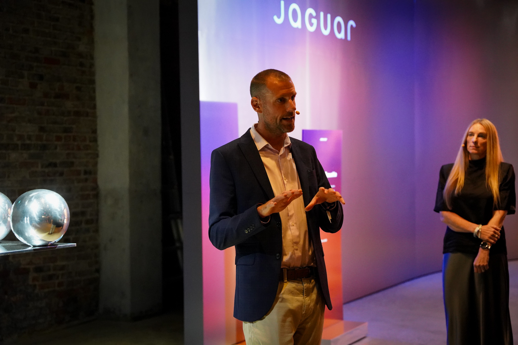Inside The Jaguar Type 01 Global Debut: The Most Dramatic Rebrand of The Century - Tom Bury and Carlee Hardaker - Image credit Christina-Lauren Pollack